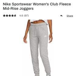 Women Nike Sweatpants Fleece