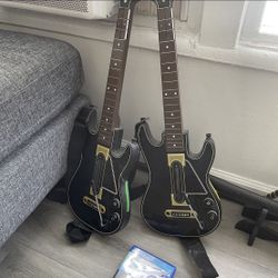 PS4 Guitar Hero 2 Guitars