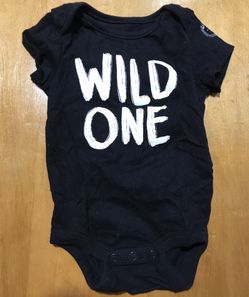 Wild One Onesie 3 Months