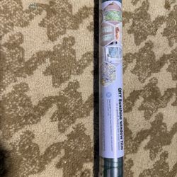 QHY Sunshine Colorful Rainbow Stained Glass Window Film Non-Adhesive Window Privacy Film Reusable Decorative for Room (Chequered Rainbow, 23.6 X 78.7 