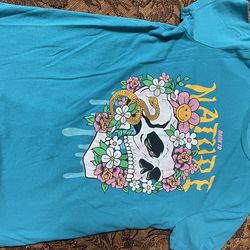 Womens Skeleton shirt size small