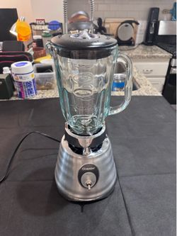 Osterizer Classic Blender Stainless Steel Glass Jar 5-Cup