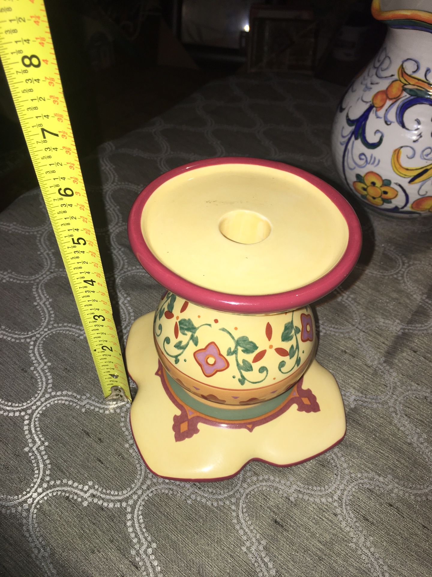 Party lite Ceramic candle holder