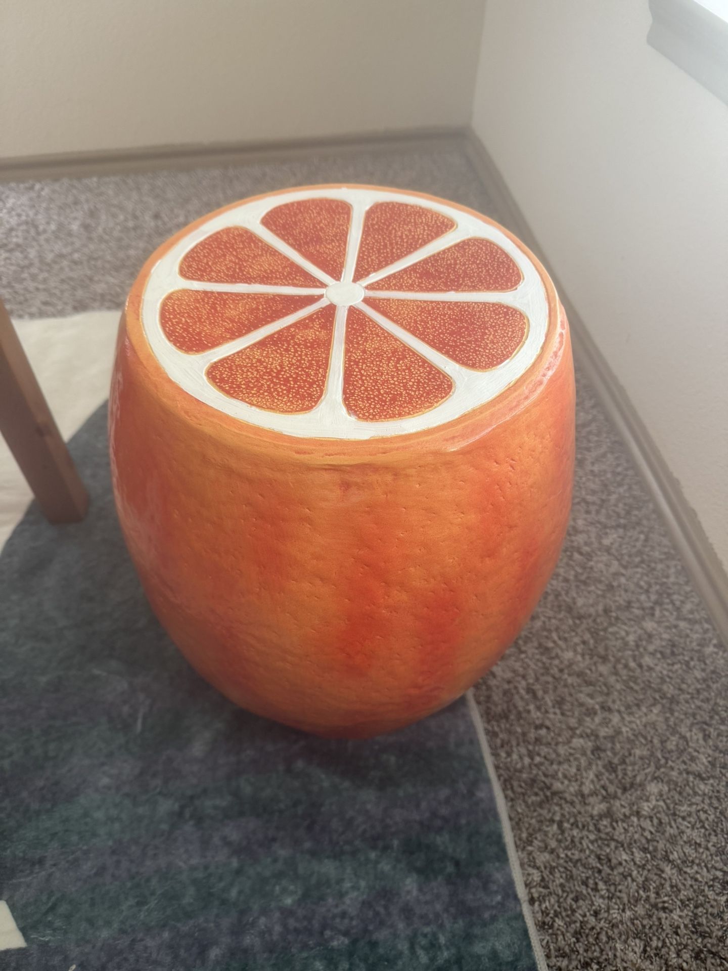 Blood Orange/grapefruit Food Stool