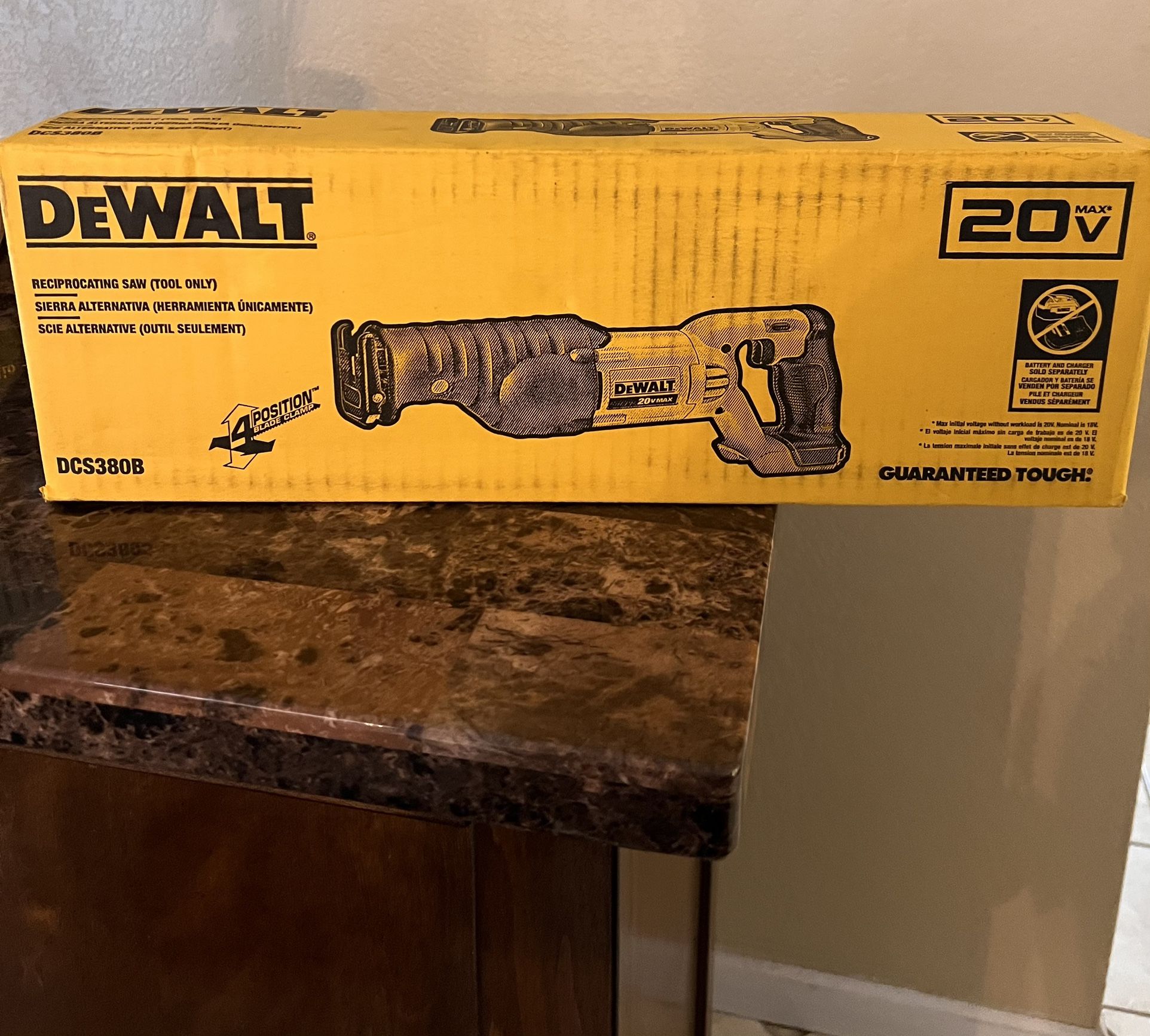 Dewalt reciprocating saw