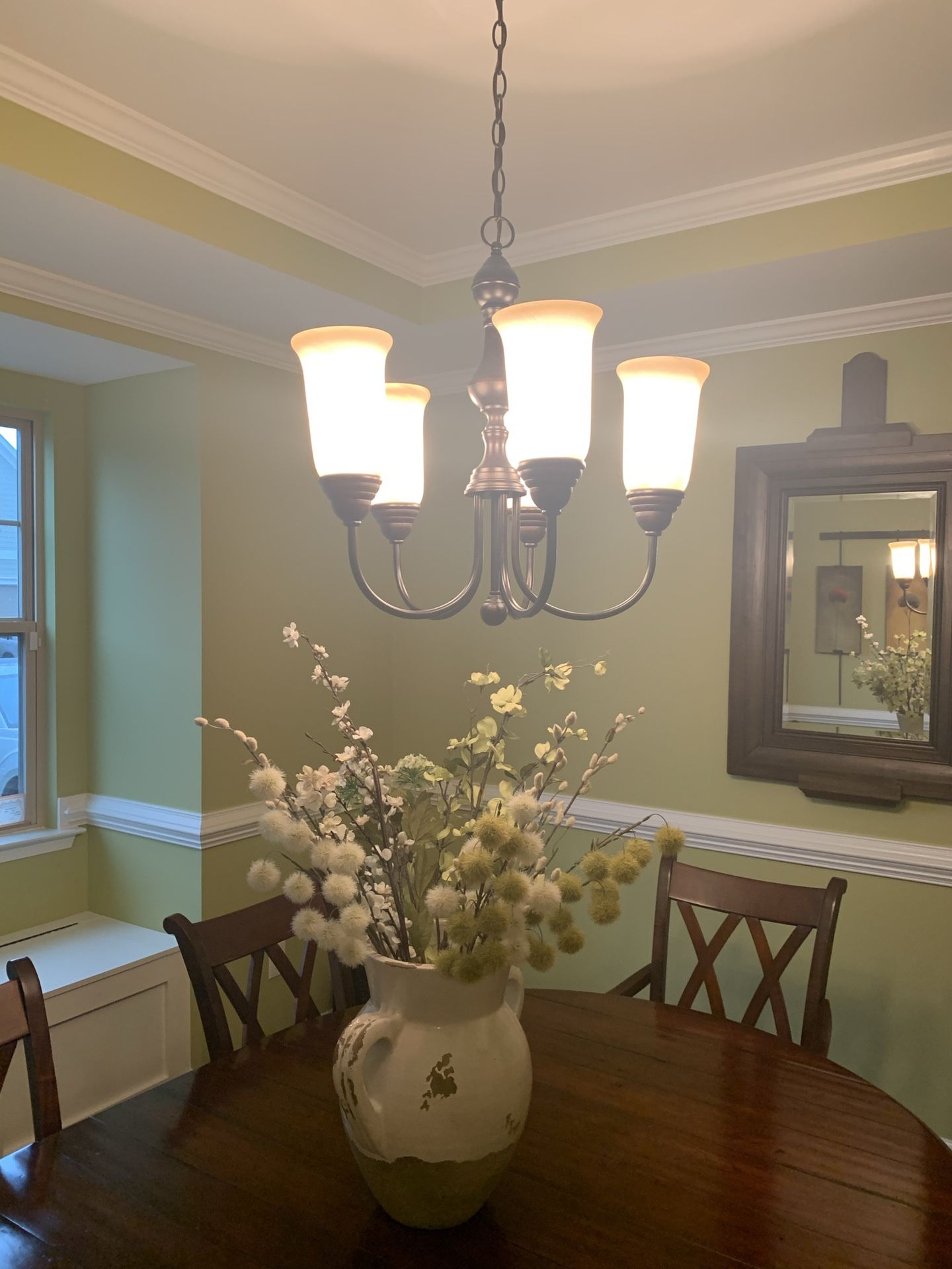 Oil rubbed bronze light