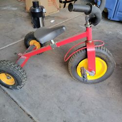 All Terrain Red Tricycle


