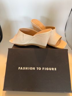 Fashion to Figure Wedge Slide Sandals