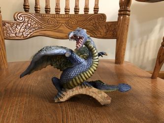 Ceramic Dragon Figurine