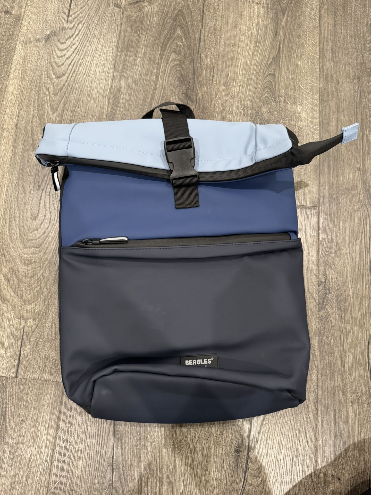 Roll Top Expandable Laptop Backpack