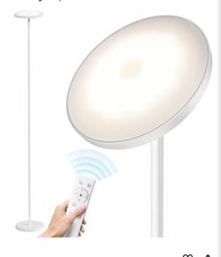 SUNMORY LED Floor Lamp 69” – Dimmable w/ Remote