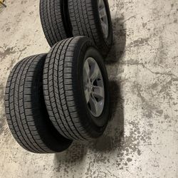  5 lug ram wheels and tires.