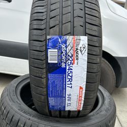 Set (4) New Tires 225/45/17 225/45R17