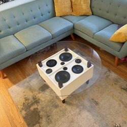 Functioning Speaker Table Bluetooth Battery Powered 