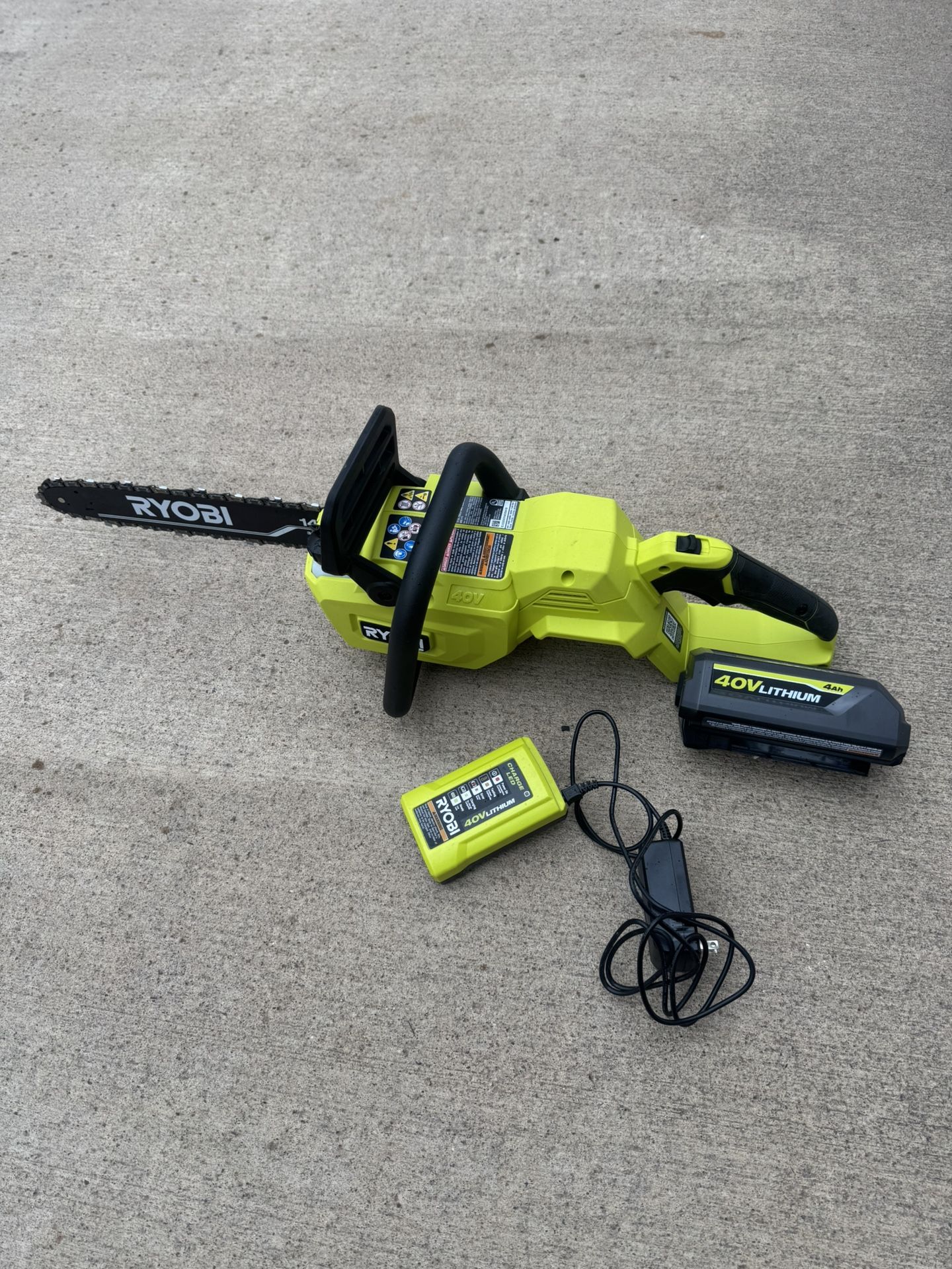Ryobi Chainsaw 40 Volt
