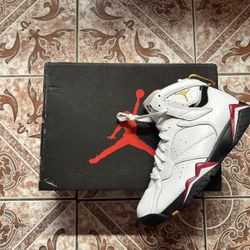 Air Jordan 7 Cardinal Sneaker size 8 With Box