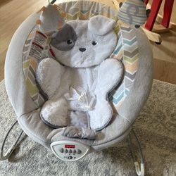 Fisher-Price Sweet Snugapuppy Dreams Deluxe Bouncer