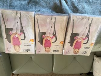 HiBaly Girl’s Lacy Pantyhose White  Size 6 Pkg of 6 NEW