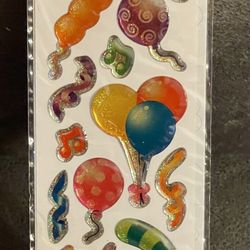Sandylion Balloon Gems Stickers New