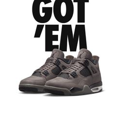 Jordan 4 Cave Stone Size 10