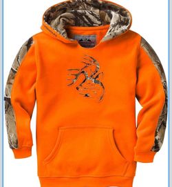 Legendary Whitetails Youth Camo Outfitter Hoodie Inferno, 4T *BRAND NEW*