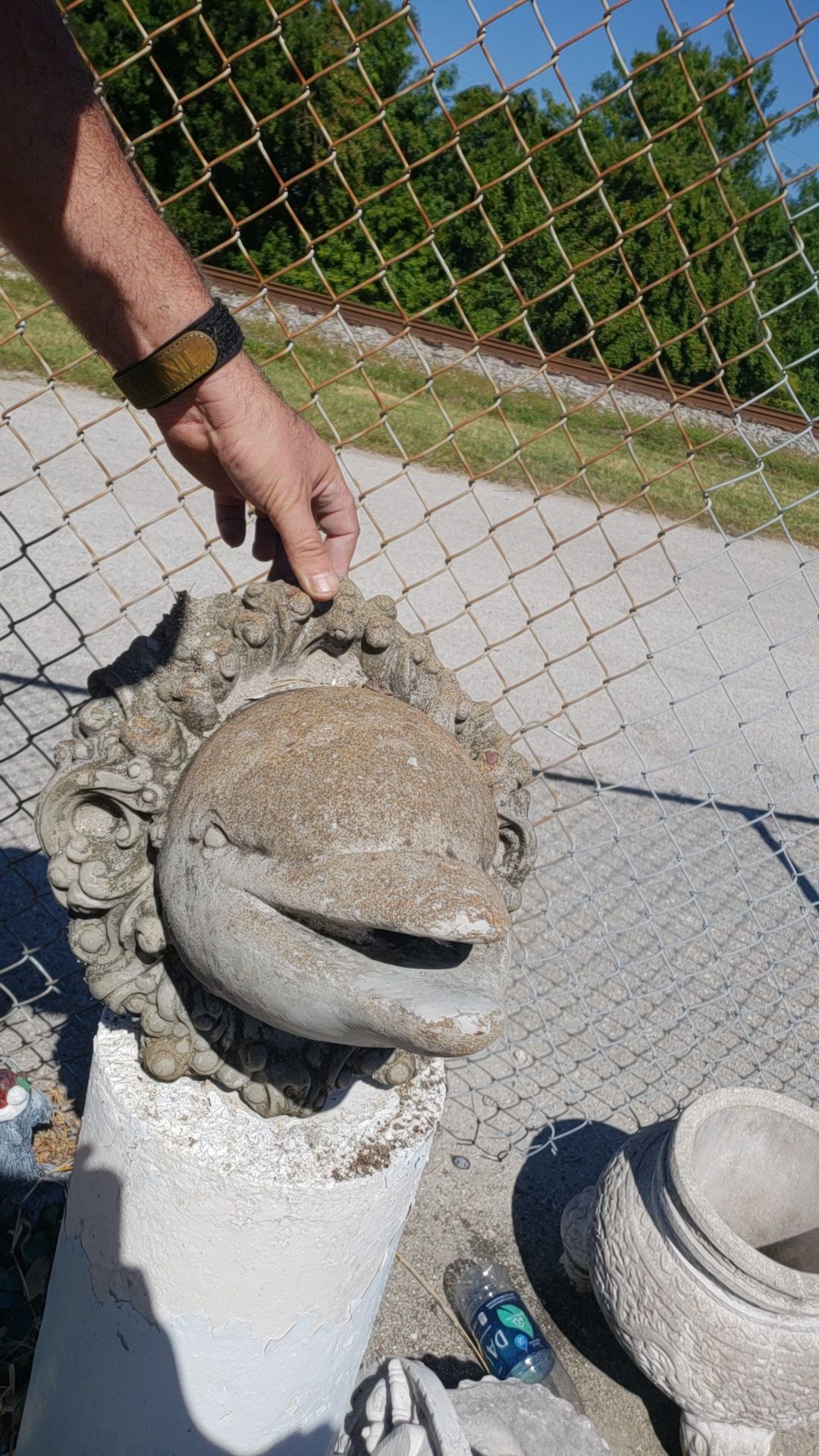 Piece of Dolphin Fountain