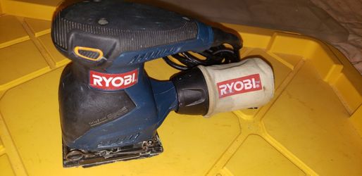Ryobi 1/4"inch Sheet Finishing Sander S652D 2.0 Amp 14,000 OPM 120 Volt'z 60Hz AJ1(contact info removed)9 Cord Electric