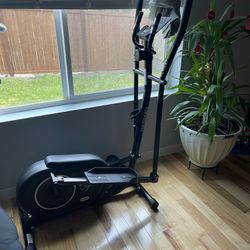 New elliptical exercise machine