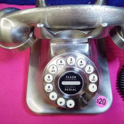 Vintage Old Fashioned Dial Button Phone