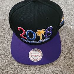 LA Lakers Snapback Hat Vintage 