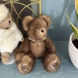 Mink Collectible Teddy Bear