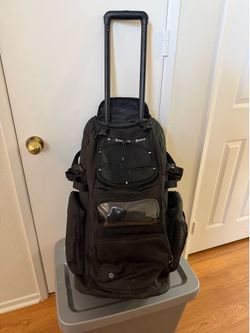 Rolling Youth Baseball Bag