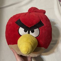 Large 2010 Plush RED BIRD Angry bird 15 inch 