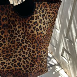 Cheetah Laundry Basket