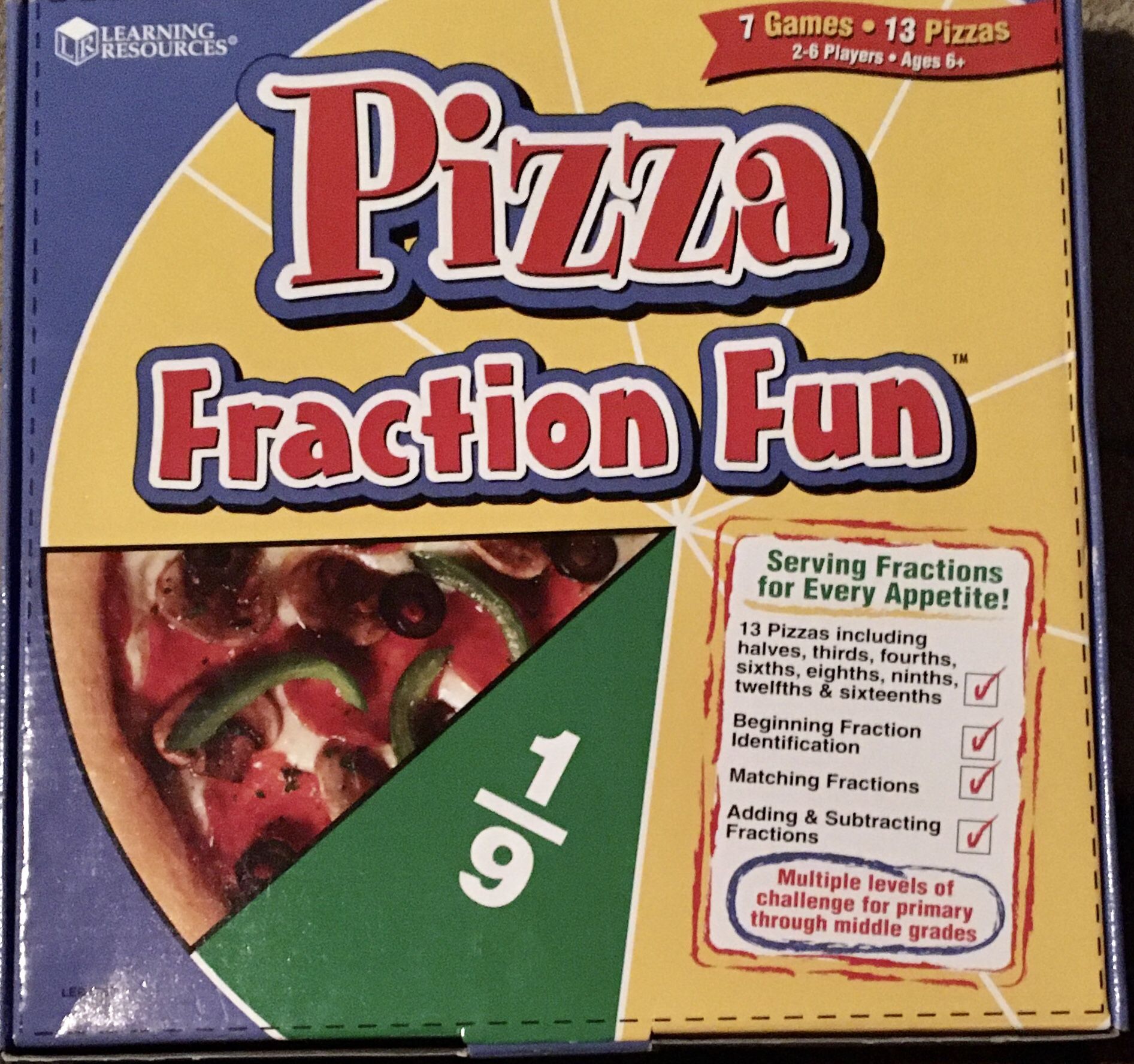 PIZZA: Fraction Fun