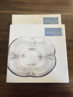 Celebrations by Mikasa Emerald Brilliance Platter