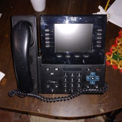 Cisco CP-9951-CL-CAM-K9 Unified IP Endpoint Slimline Handset Phone

