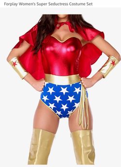Adult super women costume