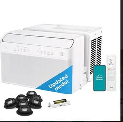 10,000 BTU U Shaped Smart Inverter Window Air Conditioner
