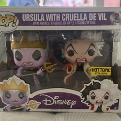 Ursula & Cruella De Vil Funko Pop