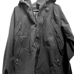 Nau Asylum Men’s Large Ski Shell Jacket with Hood