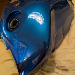 FZ09 Blue Gas Tank Front Fender and Side covers
