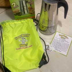 Brand new Stainless Steel easy butter maker for medical recreational and therapeutic needs