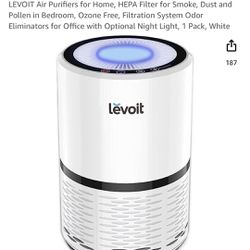 3 Unopened LEVOIT AIR PURIFIER FILTERS