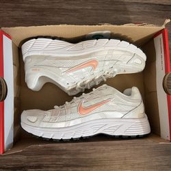 Nike P-6000 white/apricot size 5y