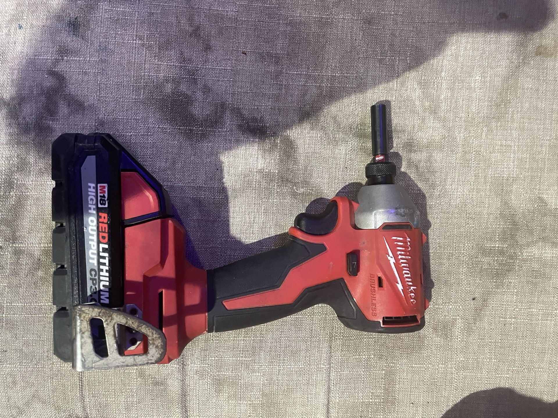 Milwaukee Impact (Model #3650-20) + High Output Battery