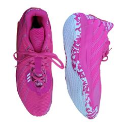 Adidas Dame 7 I Am My Own Fan Shoe SZ 17 Sneaker Team Shock Pink ART FY9359