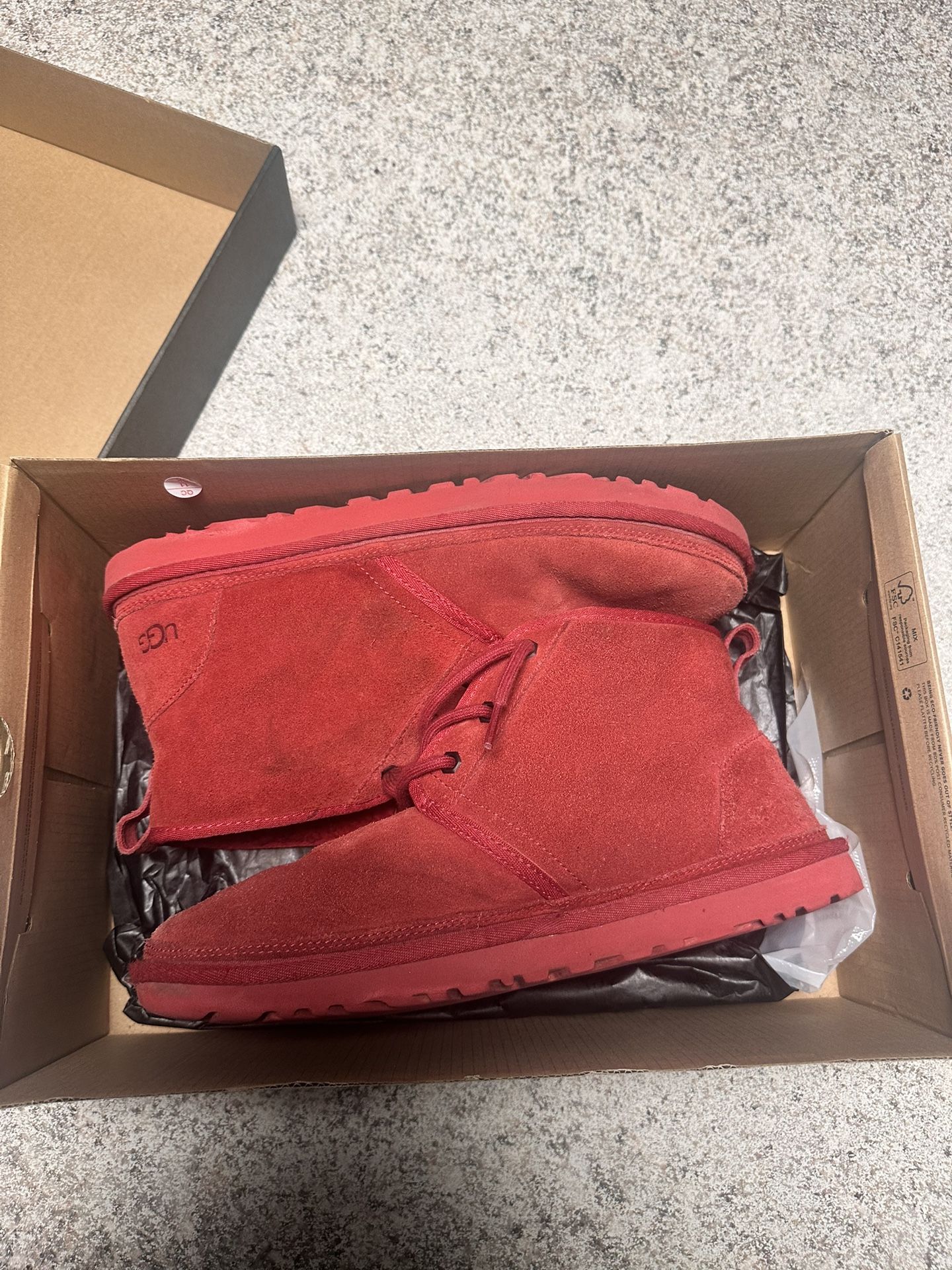 red men’s ugg boots 
