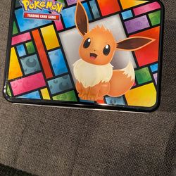 Pokémon card tin