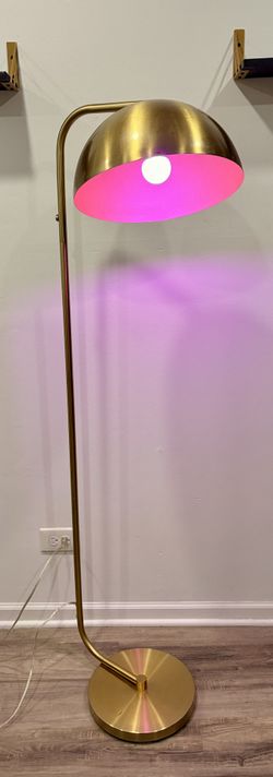 Gold Floor Lamp